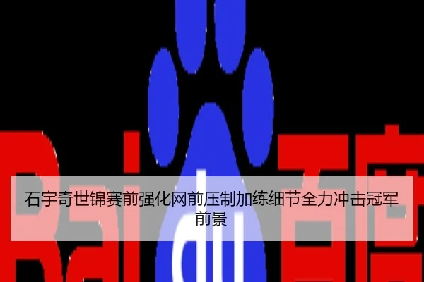 石宇奇世锦赛前强化网前压制加练细节全力冲击冠军前景